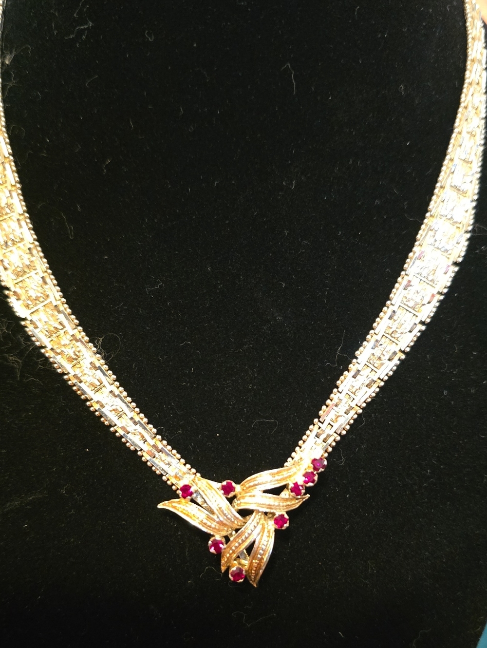 Estate Sterling Silver ITALY Riccio Necklace